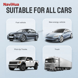 Navihua GPS horloge compteur de vitesse jauges pare-brise <span class=keywords><strong>projecteur</strong></span> rappel de conduite alarme voiture affichage tête haute H600G - Product Image 6