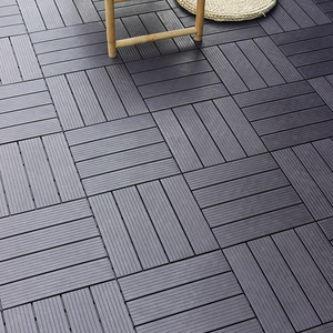 Dalles <span class=keywords><strong>de</strong></span> terrasse en WPC écologiques, revêtement <span class=keywords><strong>de</strong></span> sol extérieur en composite imitation bois <span class=keywords><strong>de</strong></span> teck pour jardin, terrasse, <span class=keywords><strong>piscine</strong></span> - Product Image 2