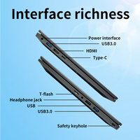 Cheapest 14 Inch Laptop Computer Intel Cell N95 Win11 Ddr4 16gb Ram 512gb SSD Business Laptops