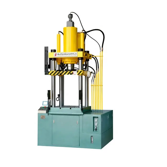 Yongheng الهيدروليكية 4-عمود 200 طن ماكينة الضغط الهيدروليكي لطبق نهاية وعاء ماكينة لصنع صفائح الألومنيوم