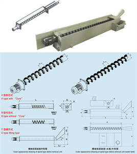 Schroeftransporteur Voor Allerlei Poederachtige Materialen, Metalen Chip Spiraalvormige Transportband - Product Image 5