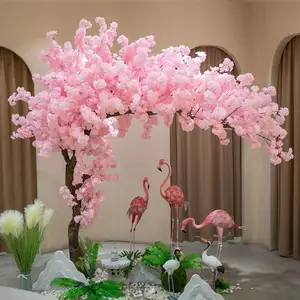 Pohon besar pohon palsu pohon sakura buatan untuk dekorasi