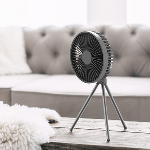 Neuheiten: Wiederaufladbarer USB-Ventilator mit Akku, Luftkühler für Auto & Zuhause, Tragbarer Outdoor-Camping-Ventilator mit Kunststoff-Stativ - Product Image 2