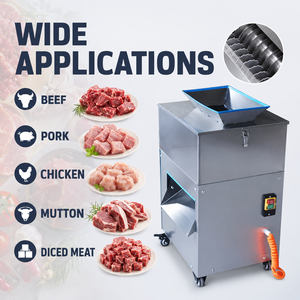 Máquina Cortadora <span class=keywords><strong>de</strong></span> Cubos <span class=keywords><strong>de</strong></span> Puerco y Pollo Entero 2026 a <span class=keywords><strong>Precio</strong></span> <span class=keywords><strong>de</strong></span> Fábrica, Máquina <span class=keywords><strong>de</strong></span> Corte <span class=keywords><strong>de</strong></span> Carne <span class=keywords><strong>Fresca</strong></span> <span class=keywords><strong>de</strong></span> Cordero y Res - Product Image 1