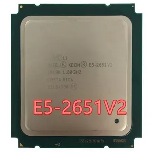 Intel Xeon E5-2651V2 CPU 1.8GHz 30MB önbellek 12 çekirdek 24 konuları LGA2011 işlemci