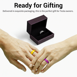 TESERY Anillo Inteligente Tesla con NFC, Cerámico, IP68 Resistente al Agua, Sin Batería, para Modelos 3, Y, S, X, Anillo Pasivo Sin Batería, Resistente al Agua - Product Image 3