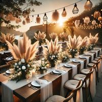 Roseaux secs naturels et herbe de la pampa pour décorations de mariage, décoration de maison de style bohème, approvisionnement direct du fabricant