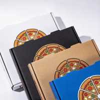Boîte à pizza personnalisée pour votre entreprise, boîte à pizza en carton ondulé pour garder votre pizza en sécurité tout en la gardant aussi fraîche que possible