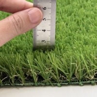 Gazon artificiel en rouleau AlwaysGreen haute densité 40mm/50mm/60mm en polyéthylène/polypropylène, durable, ignifuge, pour aménagement paysager