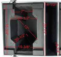 Flight Case XBS-MHF00056 pour Concert, Scène, Théâtre, Événement