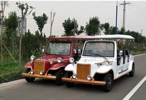 Voiture classique rétro électrique, 30 km/h, vitesse maximale, voiture sous licence - Product Image 4