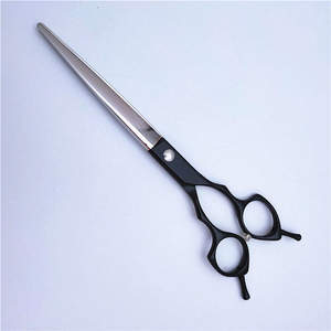 Tijeras de Adelgazamiento para Mascotas Suzhou, 7 Pulgadas, Negras, Acero 440C, Estilo Clásico, para Peluquería Canina - Product Image 5