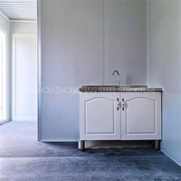 Vente en gros bungalow personnalisé à faible coût maison préfabriquée conteneur plat maison préfabriquée pour le maroc tunisie
