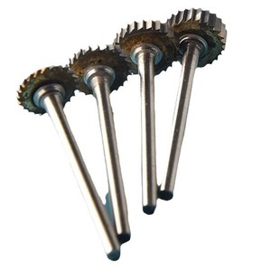 Brocas de carburo con punta de 3 mm de diámetro, corte recto para metalurgia, acabado brillante - Product Image 1