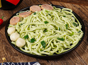 Nouilles de haute qualité, saines et hypocaloriques, aux feuilles de mûrier, courge amère et céleri, en polyester, pour usage promotionnel familial - Product Image 4