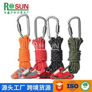 RONSUN Sky <b>Rope</b> 5mm 9m Nylon Tent <b>Guy</b> Lines Outdoor Camping Windproof <b>Ropes</b> Universal Use - Product Image 3
