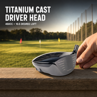Cabeza de Driver de Golf Jasde 460CC de Titanio Fundido 10.5 OEM con Logotipo Personalizado, Venta al por Mayor Directa de Fábrica, Proveedor de Cabezas de Palos de Golf