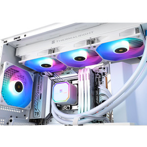 ชุดระบายความร้อนด้วยน้ำ Thermalright Frozen <span class=keywords><strong>Prism</strong></span> 360 สีขาว ARGB สำหรับ CPU ขนาด 360 มม. พร้อมพัดลม ARGB PWM สำหรับโปรเซสเซอร์ <span class=keywords><strong>AMD</strong></span> และ Intel ขายส่ง - Product Image 5
