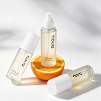 Flacon et bouchon en forme de goutte 100ml 120ml 150ml 200ml 250ml en PET dépoli avec capuchon blanc mat pour brume capillaire et parfum