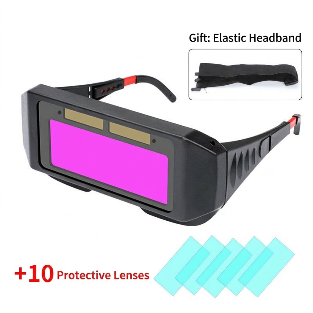 Gafas clásicas + 10 cubiertas protectoras para lentes