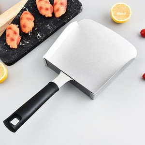 Espátula de Cocina Extra Grande de Acero Inoxidable con Mango de Plástico - Product Image 2