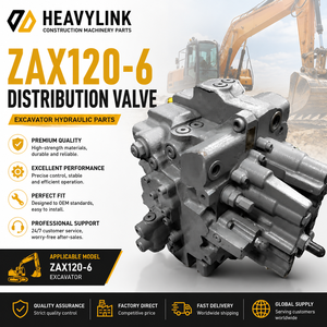 Vanne de distribution HEAVYLINK ZAX120-6, pièces hydrauliques pour excavatrice, haute qualité, durable, compatible - Product Image 4