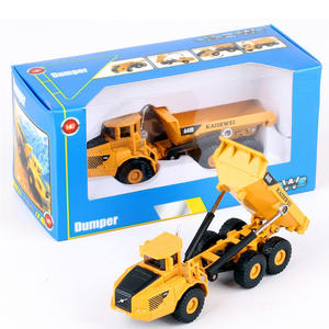 Mini Alloy Dump Truck KDW 1:87scale Diecast Metal Simulation Dumper <strong>Lorry</strong> Engineering Truck <strong>Toys</strong> for Kids - Product Image 6