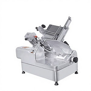 Rebanadora de carne comercial totalmente automática con grosor de corte ajustable, adecuada para cortar carne congelada y jamón - Product Image 1
