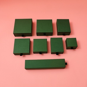 Eco Paper Luxury Drawer Jewelry Packaging Box Set Custom <b>Cardboard</b> White Drawer Jewelry <b>Boxes</b> with logo Slid Jewelry Box - Product Image 6