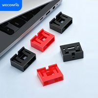Bloqueador de Puertos USB, Bloqueo de Puertos USB Reutilizable, Seguridad de Datos USB para Computadora, Cada Juego Contiene 1000 Bloqueadores con 50 Llaves