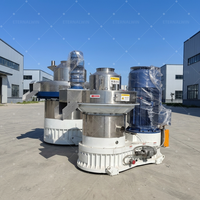 Machine à granulés de bois industrielle à anneau vertical, capacité de 1 TPH, ligne de production de granulés de biomasse haute capacité, certifiée CE