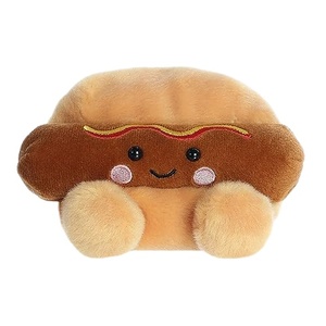 Aurora Adorable Palm Pals <span class=keywords><strong>Colson</strong></span> Hot Dog Peluche de collection marron de 5 pouces, format de poche, en polyester, pour enfants de 2 à 4 ans - Product Image 1