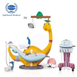 เก้าอี้ทำฟันเด็ก Safebond รุ่นพิเศษลายการ์ตูน อุปกรณ์รักษาทางทันตกรรมสำหรับคลินิกเด็ก โครงสร้างโลหะ ได้รับการรับรองมาตรฐาน CE และ ISO - Product Image 2