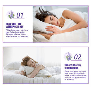 Huati Sifuli RubioAroma Deep Sleep Pillow Spray oli essenziali Night Sleep Natural Sleep Aid per rilassare la mente e il corpo - Product Image 3