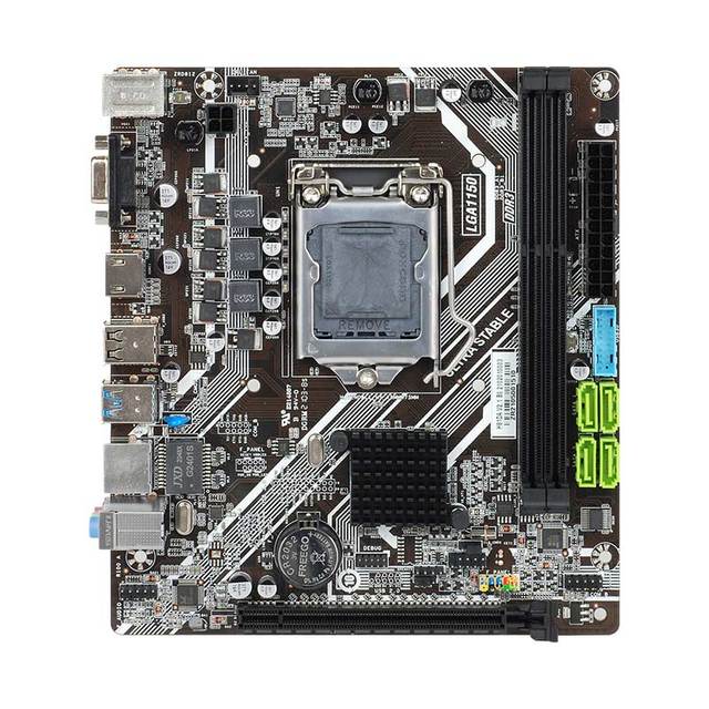 High Quality ESONIC H81 Motherboards LGA1150 4th Gen I3 I5 I7 CPU Computer Motherboard Ddr3
