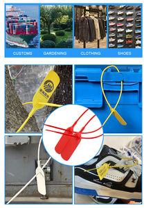 ZL-600 Scellé inviolable jetable en PP <span class=keywords><strong>de</strong></span> type extensible, adapté aux sacs <span class=keywords><strong>de</strong></span> billets bancaires/urnes <span class=keywords><strong>de</strong></span> vote - Product Image 6