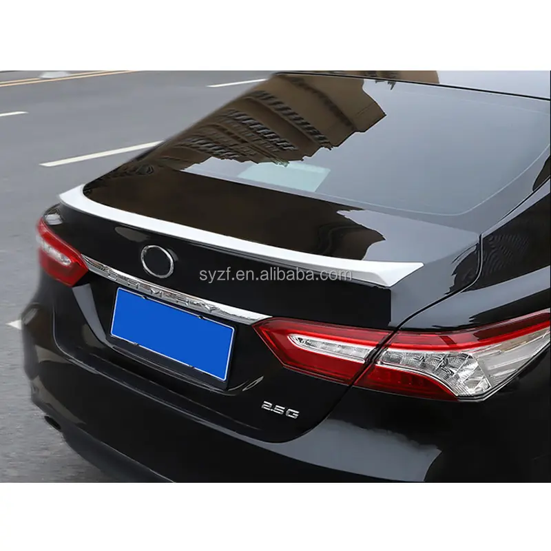 Quality Goods Car auto rear wing carbon fibre spoiler for toyota camry