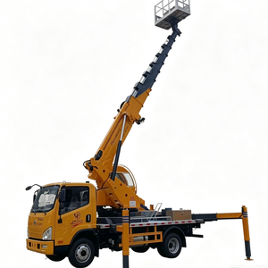23m <b>25m</b> 27m Telescopic Aerial Work Vehicle Hydraulic Outrigger Telescopic Boom Aerial Work Platform Vehicle Hot Sale - Product Image 1