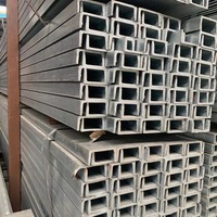 Profilé en acier galvanisé 2x4 u c canal en acier dimensions canal