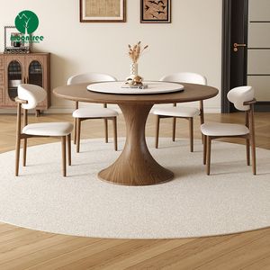 Moontree cucina e sala da pranzo tavolo e sedie Auto-rotazione set di mobili per sala da pranzo - Product Image 5