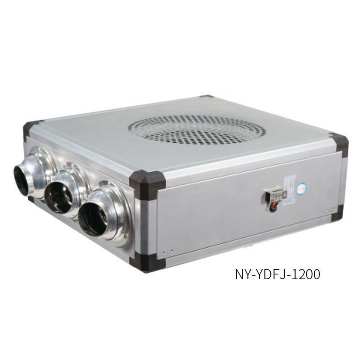 Система контроля влажности рекуперации тепла для офисной подвальной комнаты с фильтром