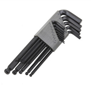 Dụng Cụ Cầm Tay Cờ Lê 13Pcs <span class=keywords><strong>Sae</strong></span>/Metric Trung Bình Dài Bóng Hex Key Set - Product Image 2