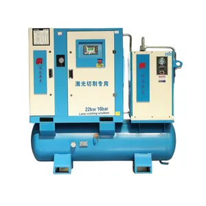 Manufacture Supply 15Kw 16Bar Factory Price 4 In 1 Air Compressor Machine