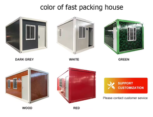 Dyce1 prefabbricato espandibile casa contenitore enorme applicazione esterna in acciaio profilo edificio prefabbricato pannello Sandwich portatile - Product Image 5