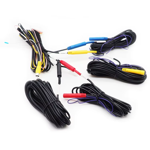 Car Radio Cable GPS Rear View Camera USB RCA Rádio Estéreo Cablagem Automotive Wire Harnesses - Product Image 2