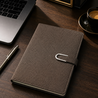 Carnets d'affaires personnalisés en cuir PU, agenda 2026 A5, journal promotionnel avec logo personnalisé, imprimé sur mesure