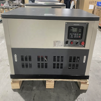 Générateur d'essence triphasé 40 kW à faible bruit, refroidi par eau, AVR 100 % cuivre pour utilisation sur chantier