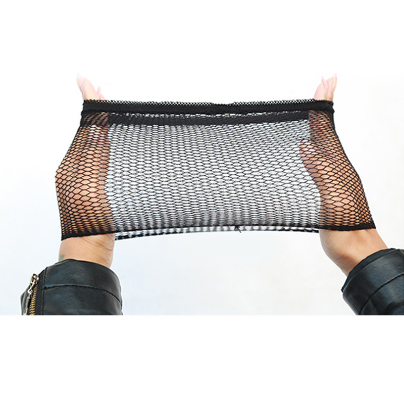 YISCOKO 20 stuks haarnetten met 20 U-vormige pinnen voor dames, onzichtbaar net van 50 cm voor meisjes, balletdanseressen, koks, verpleegsters, stewardessen (bruin