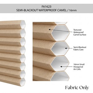 Tissu pour stores alvéolaires intégrés, hauteur de pliage 16 mm, protection UV, isolation thermique, <span class=keywords><strong>occultant</strong></span>, tissu pour stores cellulaires - Vente chaude - Product Image 2