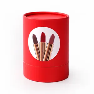 Tubo di carta personalizzato olio essenziale cosmetico cura della pelle tubo di carta rotondo rossetto tubo scatola di imballaggio di carta